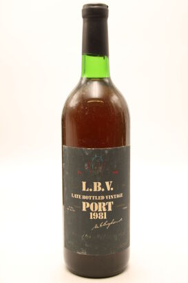 (1) 1981 San Marino Vineyard Late Bottled Vintage Port, Portugal