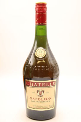 (1) Chatelle Napoleon VSOP Brandy, 37.2% ABV, 1000ml