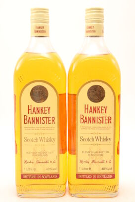 (2) Hankey Bannister Blended Scotch Whisky, 40% ABV, 1000