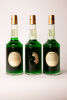 (3) Regnier Creme de Menthe produced by Cointreau c1980s - 2