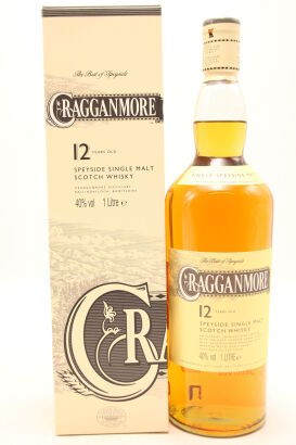 (1) Cragganmore 12yo Single Malt Scotch Whisky, 40% ABV, 1000ml (GB)