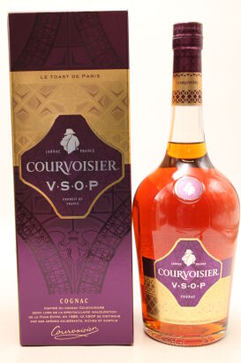 (1) Courvoisier VSOP Cognac, 40% ABV, 1000ml (GB)