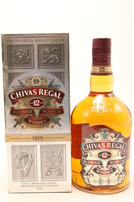 (1) Chivas Regal 12 year Old Blended Scotch Whisky, 40% ABV