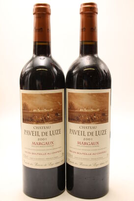 (2) 2001 Chateau Paveil de Luze, Margaux