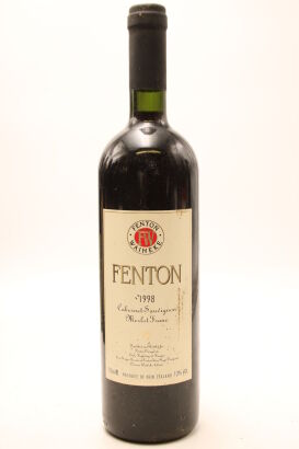 (1) 1998 Fenton Cabernet Sauvignon Merlot Franc, Waiheke Island