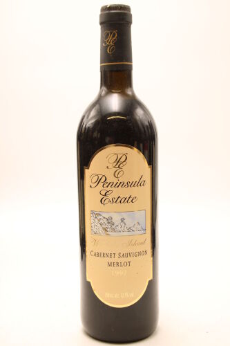 (1) 1998 Peninsula Estate Cabernet Sauvignon Merlot, Waiheke Island