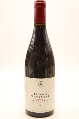 (1) 2002 Fromm Clayvin Vineyard Pinot Noir, Marlborough