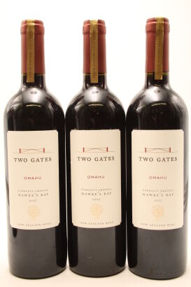 (3) 2007 Two Gates Omahu Gimblett Gravels, Gimblett Gravels