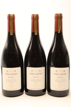 (3) 2007 Two Gates Syrah, Gimblett Gravels [BC94]