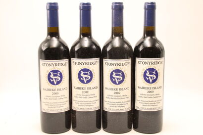 (4) 2009 Stonyridge Vineyard Larose, Waiheke Island