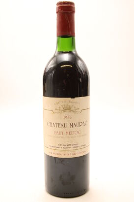 (1) 1986 Chateau Maurac, Bordeaux