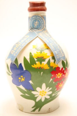 (1) Anton Reimerschmid Enzian Jug with Shot Cup, 40% ABV