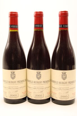 (3) 2005 Domaine Comte Georges de Vogue Chambolle-Musigny Premier Cru, Cote de Nuits