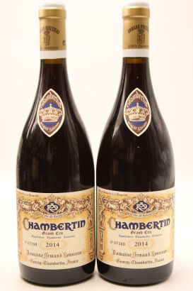 (2) 2014 Domaine Armand Rousseau Pere et Fils Chambertin Grand Cru, Cote de Nuits [JR18.5] [WS98] [RP97]