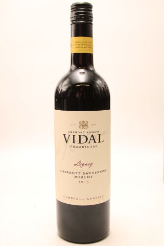 (1) 2013 Vidal Legacy Cabernet Merlot, Gimblett Gravels [BC98]