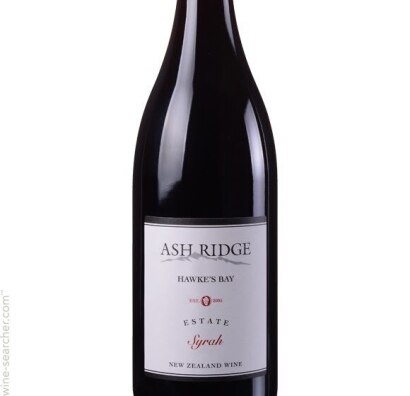 *(6) 2016 Ash Ridge Estate Syrah, Hawkes Bay