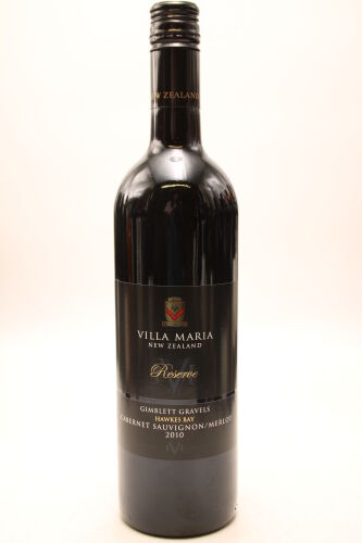 (1) 2010 Villa Maria Reserve Cabernet Merlot, Gimblett Gravels [BC95]