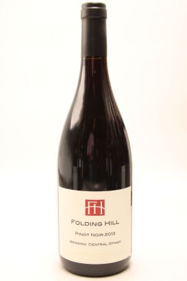 (1) 2013 Folding Hill Bendigo Pinot Noir, Central Otago