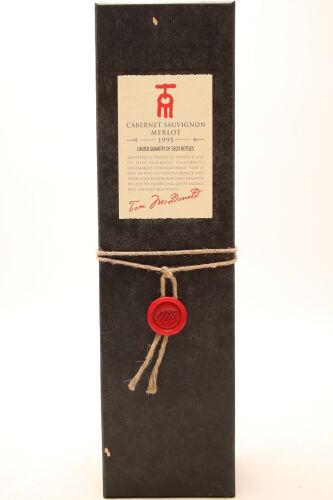 (1) 1995 Church Road Tom Merlot Cabernet Sauvignon, Hawke's Bay (GB)