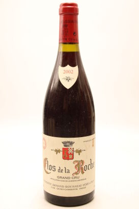(1) 2002 Domaine Armand Rousseau Pere et Fils Clos de la Roche Grand Cru, Cote de Nuits [JR18.5]
