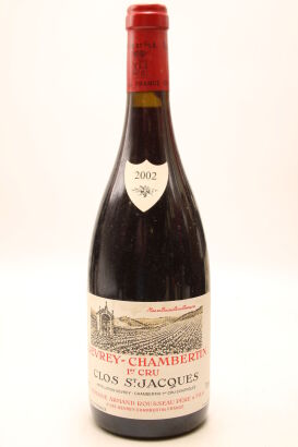 (1) 2002 Domaine Armand Rousseau Pere et Fils Clos Saint-Jacques, Gevrey-Chambertin Premier Cru [JR17.5]