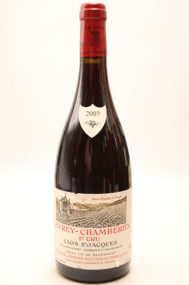 (1) 2007 Domaine Armand Rousseau Pere et Fils Clos Saint-Jacques, Gevrey-Chambertin Premier Cru [JR17.5] [WS93]