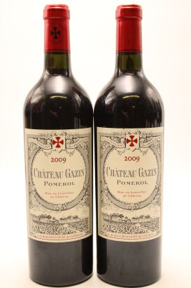 (2) 2009 Chateau Gazin, Pomerol [JR16]