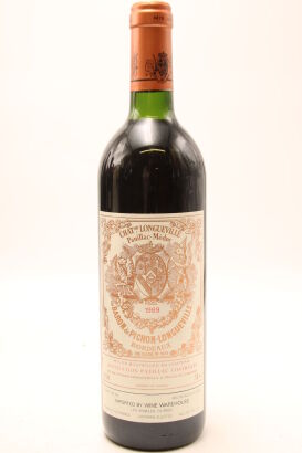 (1) 1989 Chateau Pichon-Longueville au Baron de Pichon-Longueville, Pauillac [JR18.5] [RP97]