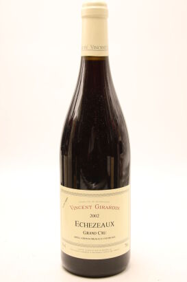 (1) 2002 Vincent Girardin Echezeaux Grand Cru, Cote de Nuits