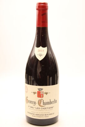 (1) 2015 Domaine Armand Rousseau Pere et Fils Les Cazetiers, Gevrey-Chambertin Premier Cru, Cote de Nuits