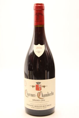 (1) 2016 Domaine Armand Rousseau Pere et Fils Charmes-Chambertin Grand Cru, Cote de Nuits [JR17.5]