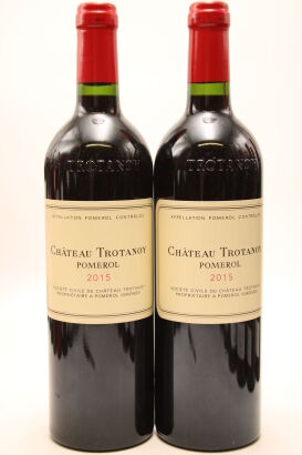 (2) 2015 Chateau Trotanoy, Pomerol [JR17.5] [WS96] [RP97]