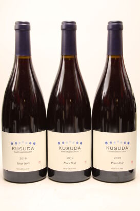 (3) 2019 Kusuda Pinot Noir, Martinborough