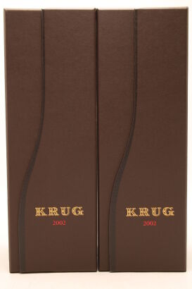 (2) 2002 Krug Vintage Brut, Champagne [JR18.5] [RP97] (GB)