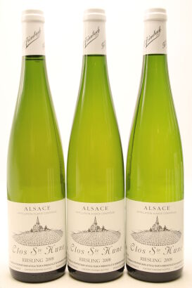 (3) 2008 F E Trimbach Riesling Clos Sainte Hune, Alsace [JR18] [WS95]