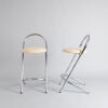 A Pair of Paperclip Style Stools - 2