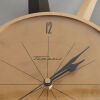 A Mid-Century Sunburst Wall Clock by Timeatic - 2