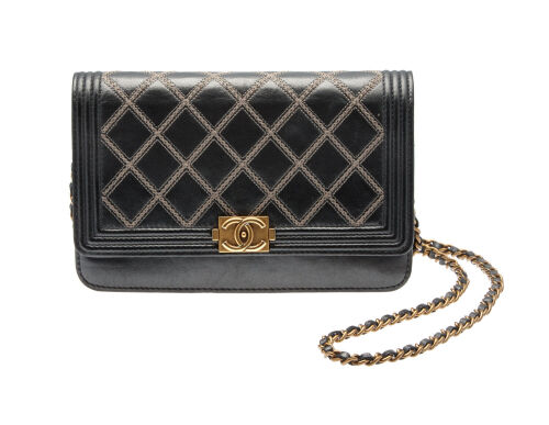 Chanel Boy Wallet on Chain