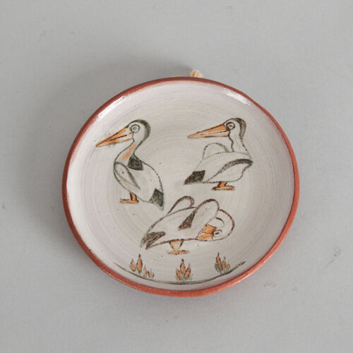 An Elizabeth Lissaman Bird Plate