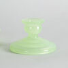 A Uranium Glass Dressing Table Set - 2