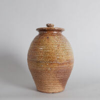 A Large Paul Melser Salt Glaze Jar