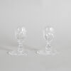 A Pair of Webb and Corbet Crystal Candlesticks