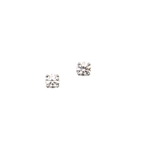 A Pair of 1.0ct Diamond Stud Earrings