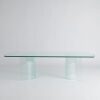 A Contemporary Glass Coffee Table