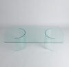 A Contemporary Glass Coffee Table - 2