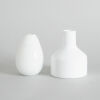 A Pair of White Vases