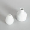 A Pair of White Vases - 2