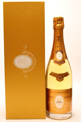 (1) 2006 Louis Roederer Cristal Millesime Brut, Champagne [JR18] [RP95] [WS95] [WE95]