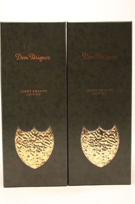 (2) 2008 Dom Perignon Lenny Kravitz Edition, Champagne (GB)