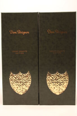 (2) 2008 Dom Perignon Lenny Kravitz Edition, Champagne (GB)